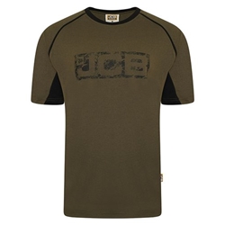 JCB Trade Tshirt Olive/Black S D+J1-S
