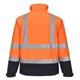 Portwest Hi Vis Contrast Softshell 3L 3XL Orange/Navy
