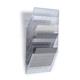 Durable FLEXIBOXX 6 Wall Mounted Literature Holder - A4 Landscape - Clear