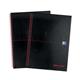 Oxford Black N Red Hardback Wirebound Notebook 140 Pages A4 (Pack of 2) 400194794