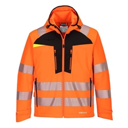Portwest DX4 Hi Vis Softshell 3L M Orange/Blk