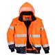 Portwest Hi Vis 3-in-1 Contrast Bomber Jacket 2XL Orange/Navy