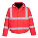 Portwest Hi Vis Winter Bomber Jacket 2XL Red