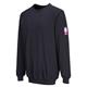 Portwest Flame Resistant Anti-Static Long Sleeve Sweatshirt S Navy