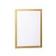Durable DURAFRAME Self Adhesive Magnetic Signage Frame - 2 Pack - A4 Gold