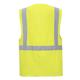 Portwest Berlin Hi Vis Executive Vest 5XL Yellow (Pack of 10)