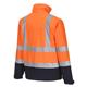 Portwest Hi Vis Contrast Softshell 3L 2XL Orange/Navy