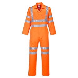 Portwest Hi Vis Polycotton Service Coverall 3XL Orange Tall