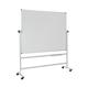 Bi-Office Revolving Whiteboard Lacquered Steel Surface 150x120cm QR0403