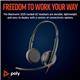 Poly Blackwire 3225 Stereo UC 3.5mm + USB-C/A Headset Bulk 8X229A6