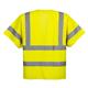Portwest Hi Vis Band and Brace Zip Vest S/S 2XL Yellow