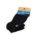 Shoes For Crews No Show Recycled Sock Black Size Medium S2305-M