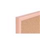 Bi-Office Pastel Cork Noticeboard Salmon Frame 600x400mm MC030011991