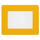Durable Adhesive Non Slip Floor Frame Safety Label Holder - 10 Pack - A5 Yellow
