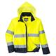 Portwest Hi Vis 2-in-1 Contrast Essential Lite Bomber Jacket L Yellow/Navy