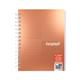 Silvine Luxpad Metallic 200 Page A5+ Assorted (Pack of 3) LUXA5MAC