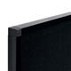 Bi-Office New Generation A9 Felt Board Black Surface Black Frame 90x60cm FA03098315