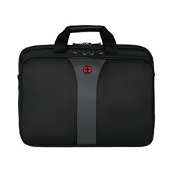 Wenger Legacy 17 Inch Laptop Case Triple Gusset 420x210x320mm Black/Grey 600655