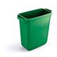 Durable 60L Waste Bin Green - Rectangular Recycling Bin - Food Bin - DURABIN
