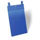 Durable Strap Ticket Holder Pouch Document Pocket Portrait - 50 Pack - A4 Blue