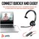 Poly Blackwire 3310 Monaural USB-C/A Headset 8X215AA