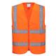 Portwest Hi Vis Band and Brace Vest S Orange (Pack of 10)