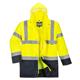 Portwest Hi Vis 5-in-1 Contrast Essential Jacket XL Yellow/Blk