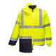 Portwest Hi Vis 5-in-1 Contrast Essential Jacket L Yellow/Navy