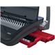 GBC CB15 Manual Comb Binding Machine Black/Red 4410061
