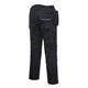 Portwest PW3 Stretch Holster Work Trousers 32 Blk