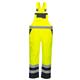 Portwest Hi Vis Breathable Contrast Rain Bib and Brace XL Yellow/Blk
