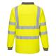 Portwest Hi Vis Polo Shirt L/S 5XL Yellow