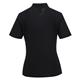 Portwest Naples Womens Polo Shirt M Blk