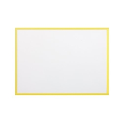 Bi-Office Magnetic Document Holder Yellow A4 (Pack of 5) FM2915