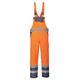 Portwest Hi Vis Breathable Contrast Rain Bib and Brace 3XL Orange/Navy