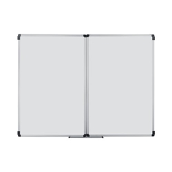Bi-Office Maya Trio Magnetic Lacquered Steel Surface Aluminium Frame 120x90cm TR02020509170