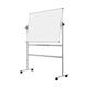 Bi-Office Revolving Whiteboard Lacquered Steel Surface 120x90cm QR0203