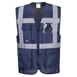 Portwest Iona Executive Vest M Navy (Pack of 10)