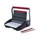 GBC CB25 Manual Comb Binding Machine Black/Red 4410063