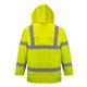 Portwest Hi Vis Rain Jacket 2XL Yellow