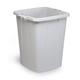Durable 90L Waste Bin Grey - Square Recycling Bin - Food Bin - DURABIN