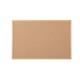 Earth Executive Cork Noticeboard 60x45cm Cork Surface Oak MDF Frame SF142001239