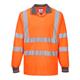 Portwest Hi Vis Polo Shirt L/S 4XL Orange