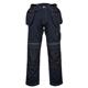 Portwest PW3 Holster Work Trousers 36 Navy & Blk