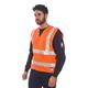 Portwest Hi Vis Anti Static Vest Flame Resistant S/M Orange (Pack of 10)