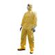 Portwest BizTex Microporous Coverall Type 3/4/5/6 M Yellow (Pack of 25)