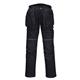 Portwest PW3 Holster Work Trousers 28 Blk Short