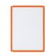 Durable SHERPA Replacement Display Panels - 5 Pack - A4 Orange