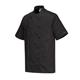 Portwest Kent Chefs Jacket S/S XS Blk