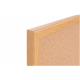 Earth Prime Cork Noticeboard 240x120cm Cork Surface Oak MDF Frame SF362001233